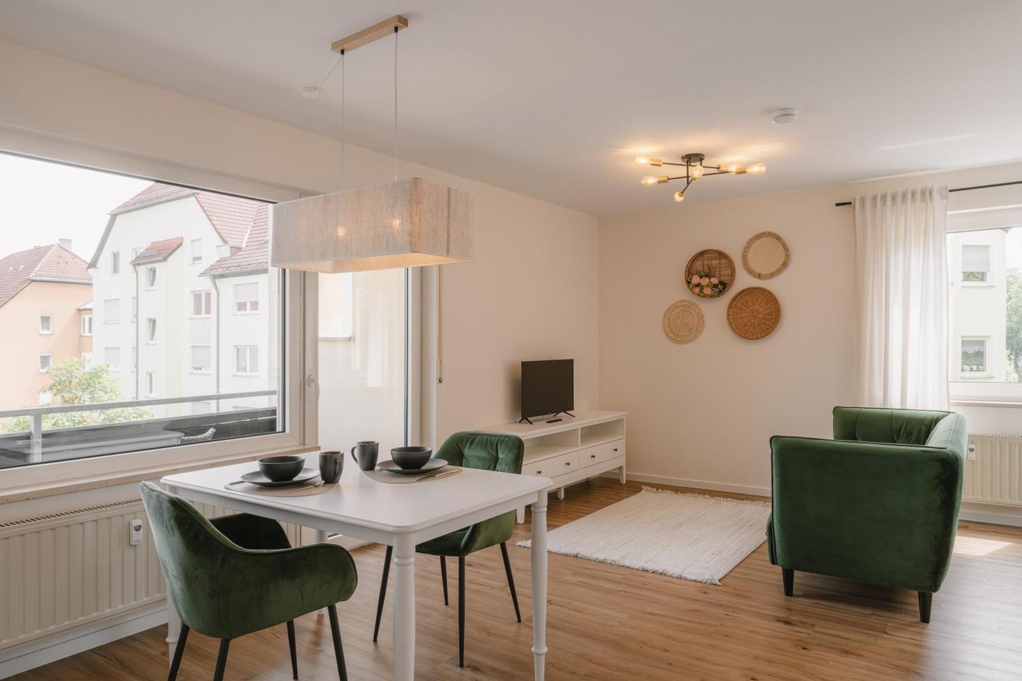 Exklusiv & Zentral: 1-Zi. Apartment Mit Balkon Stellplatz Bayreuth Exteriör bild