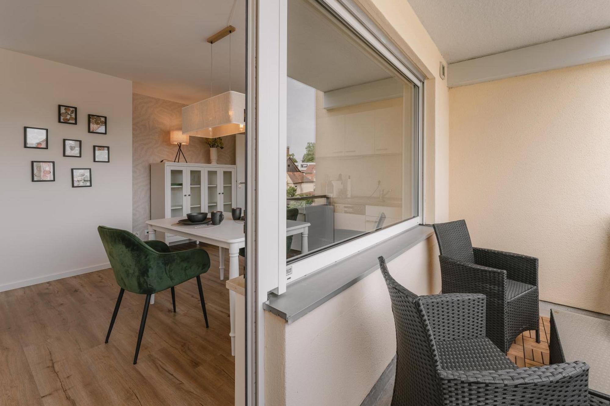 Exklusiv & Zentral: 1-Zi. Apartment Mit Balkon Stellplatz Bayreuth Exteriör bild